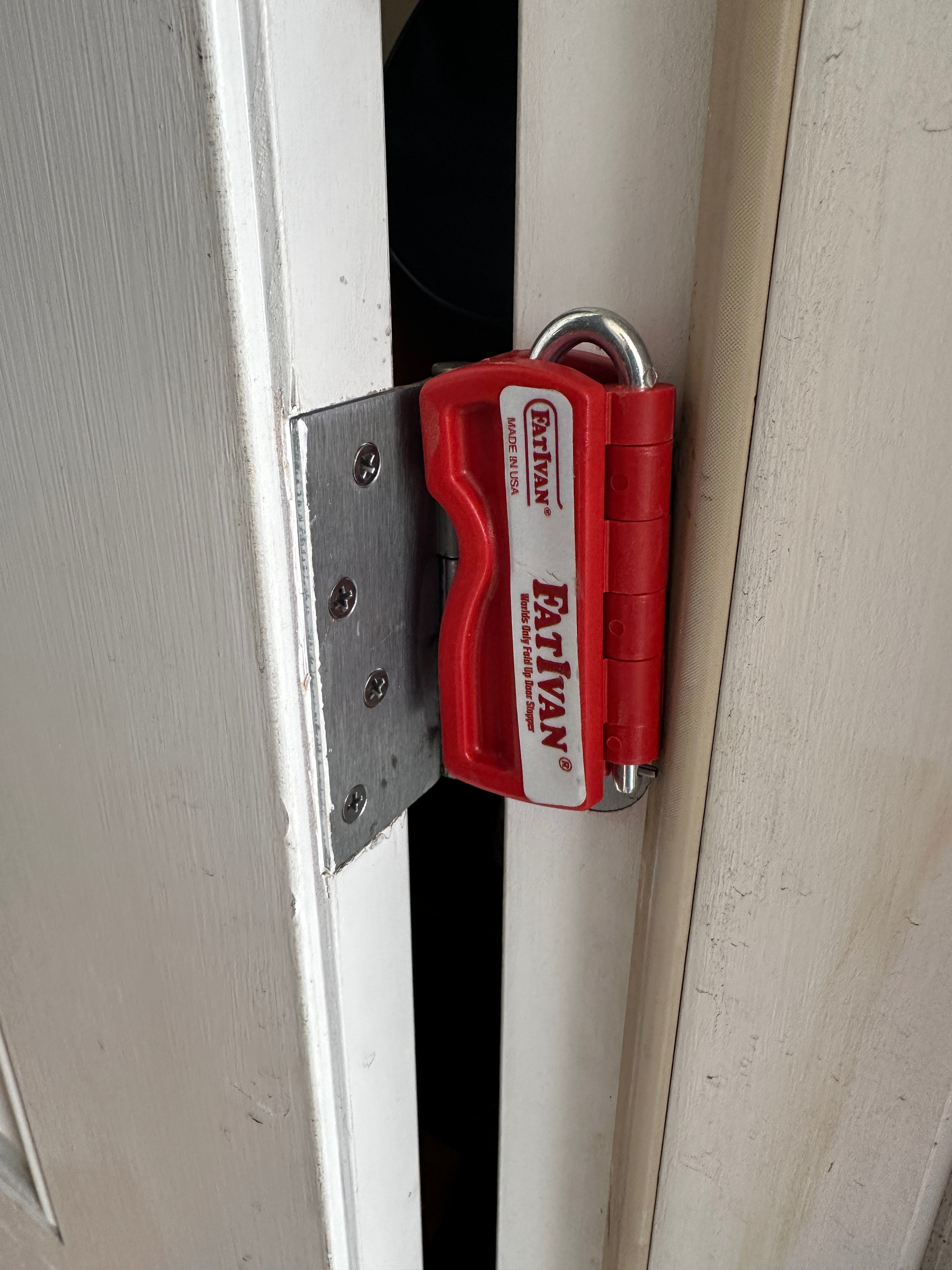 Fat Ivan Magnetic Door Stop Wedge | First In-Last Out Fire